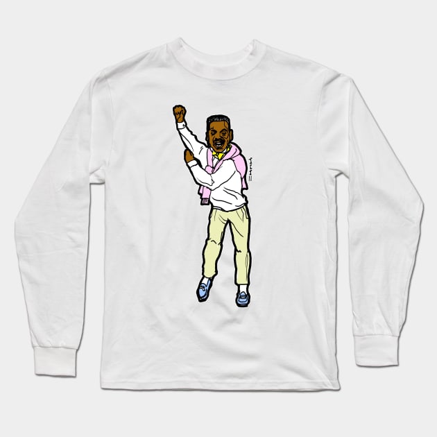 Fresh Prince Carlton Dance Long Sleeve T-Shirt by sketchnkustom